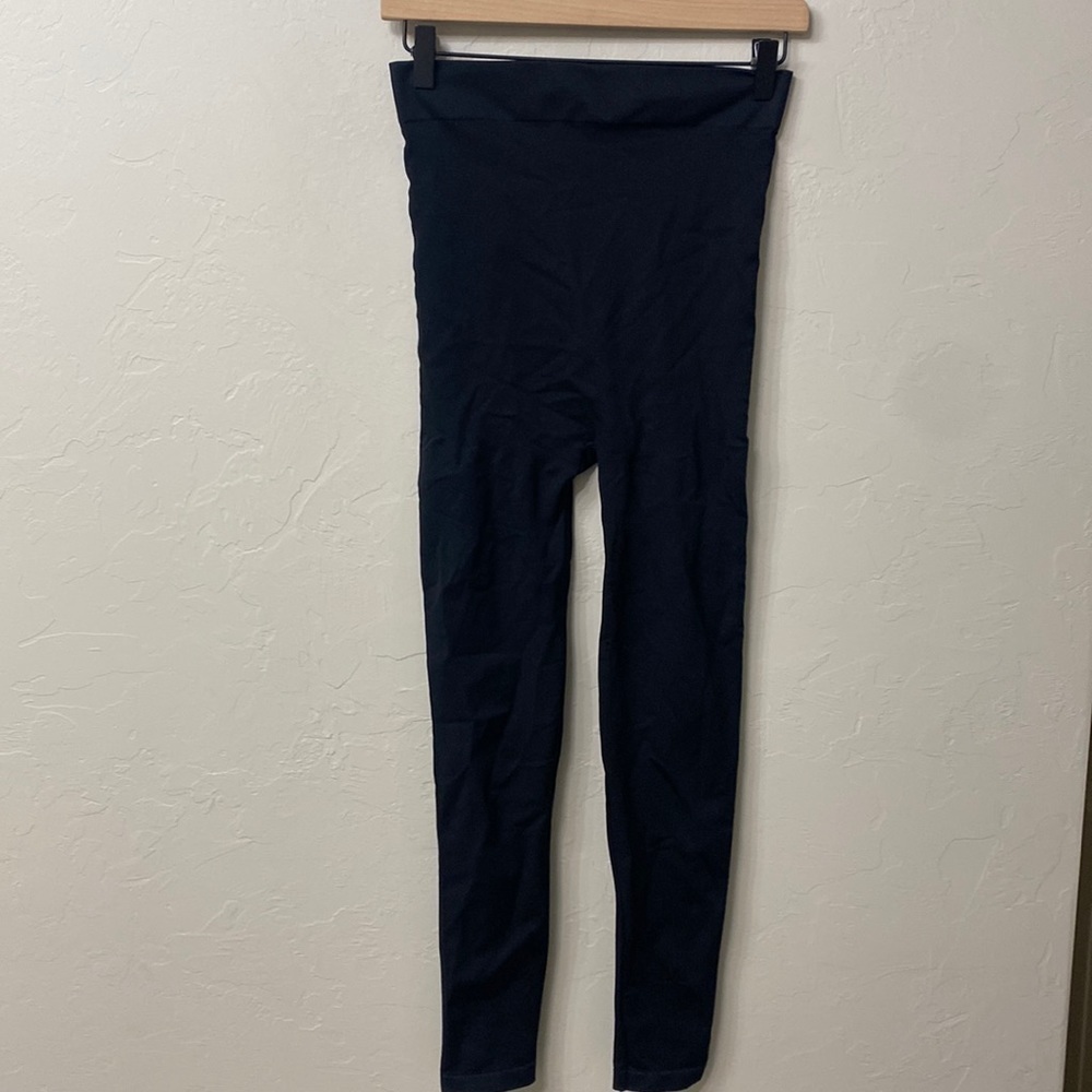 Blanqi black high rise postpartum leggings size small